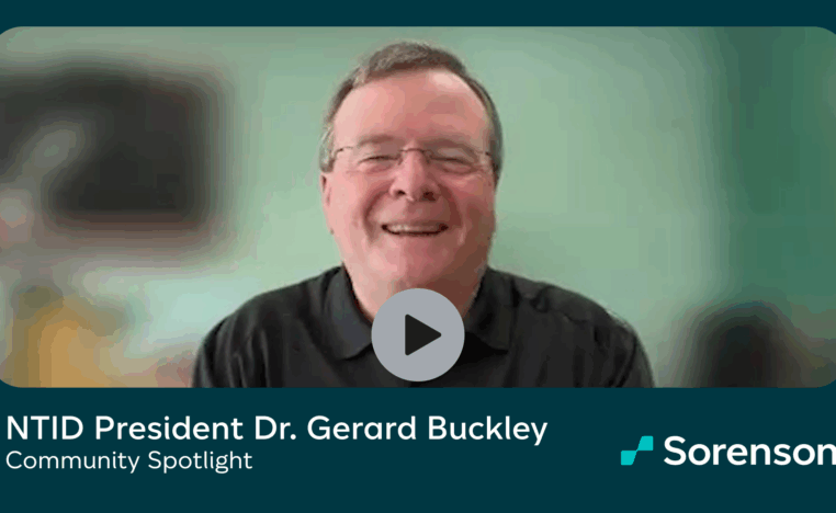 Sorenson Community Spotlight: NTID President Dr. Gerard Buckley