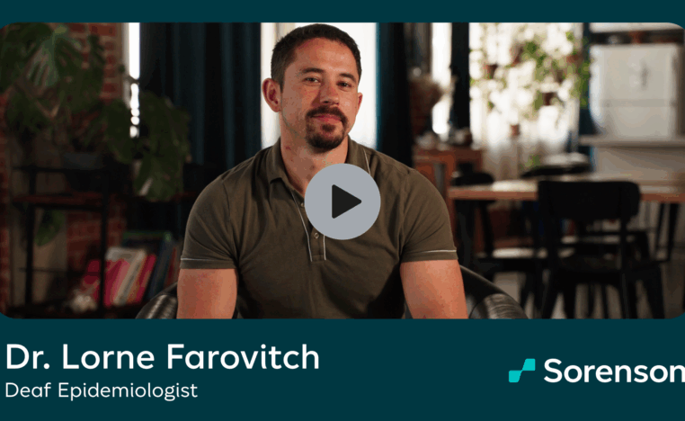 Deaf Epidemiologist Dr. Lorne Farovitch