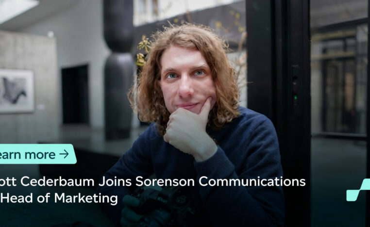 Scott Cederbaum Joins Sorenson Communications as Head of Marketing