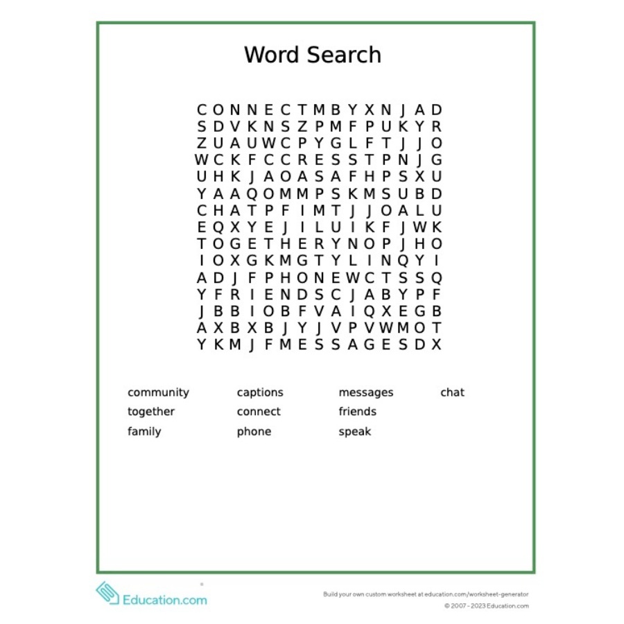 Connect Beyond Words (Search) - Sorenson